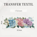 Transfer DTF têxtil Transfer Têxtil DTF - Hortênsia — imagem 3