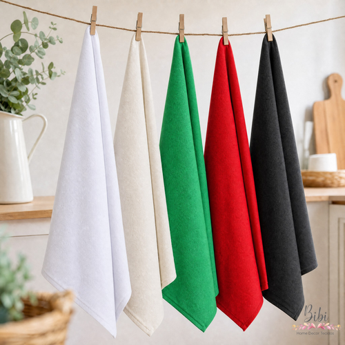 Kit 6 Panos de Prato Lomaer Linha Cores