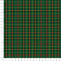 Tecido xadrez Natal Pinheirinho fio tinto verde pinheiro