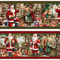Tricoline estampa Natal Classico Noel 100% algodao — imagem 2