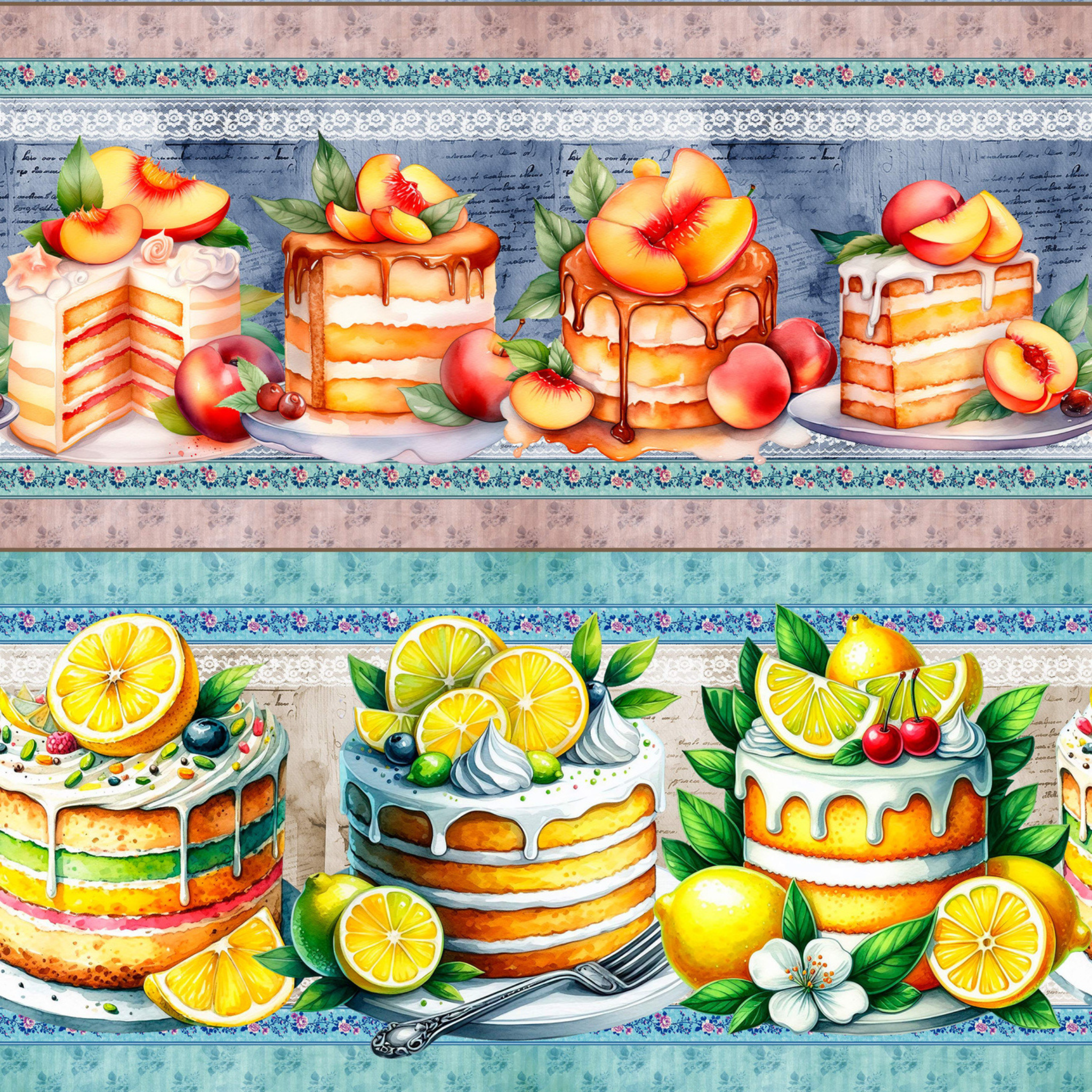 Tricoline estampa Delícias Frutadas 100% algodão — imagem 4